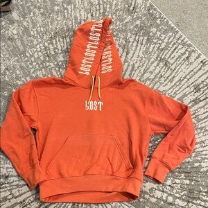 Lost Orange Hoodie Sweater